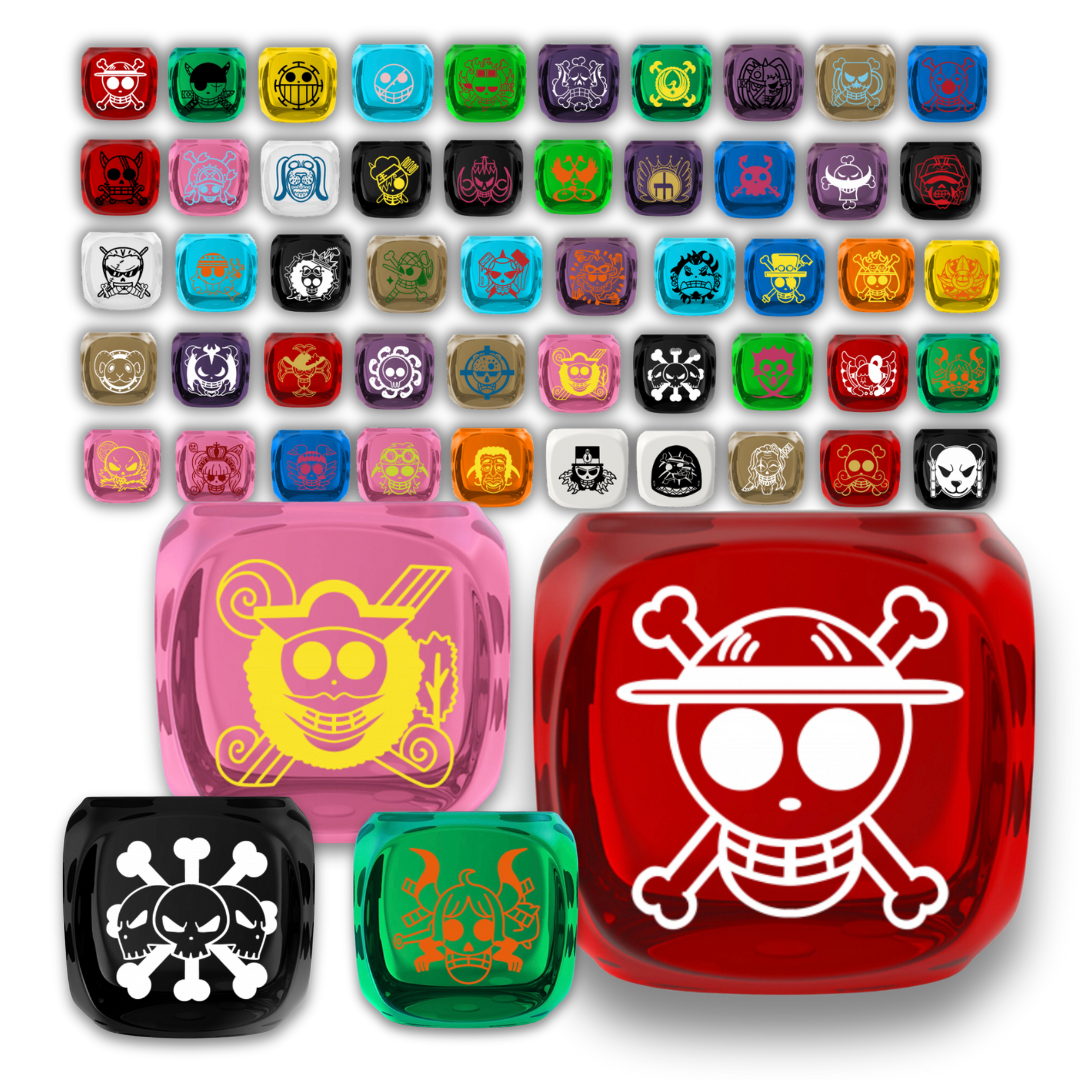 Jolly Roger Dice designs