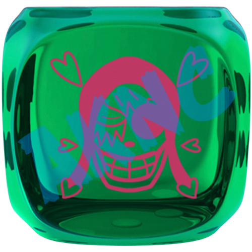 Jolly Roger Themed D6 Dice- Individual Dice