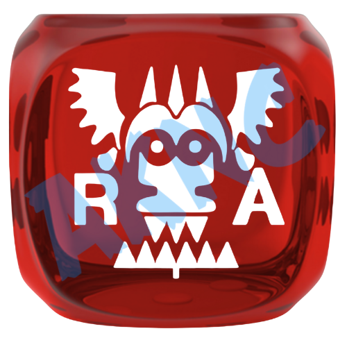 Jolly Roger Themed D6 Dice- Individual Dice
