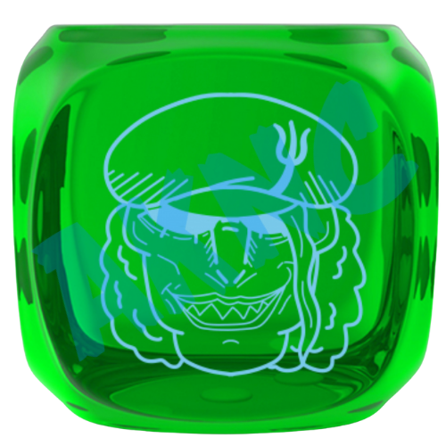 Jolly Roger Themed D6 Dice- Individual Dice