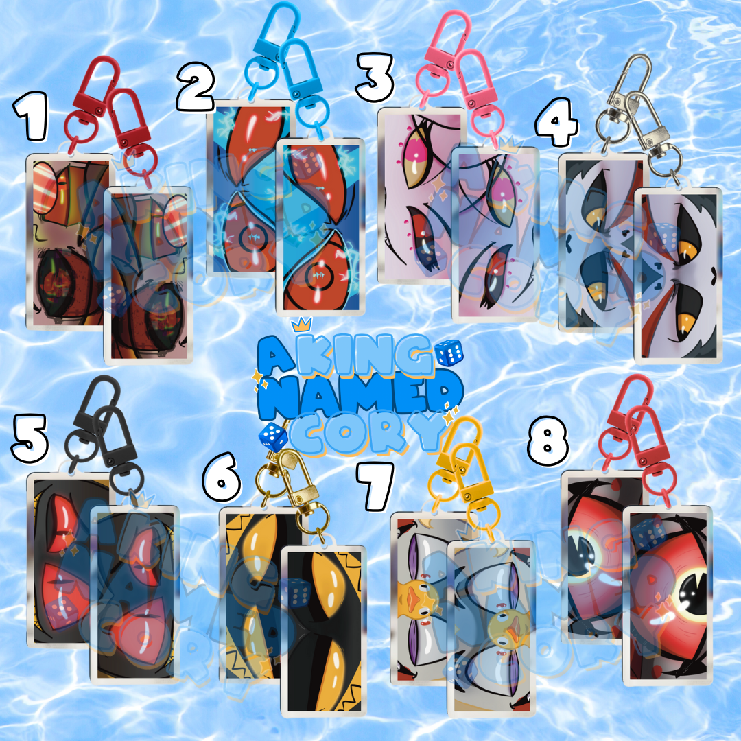 Saints and Sinners Keychains