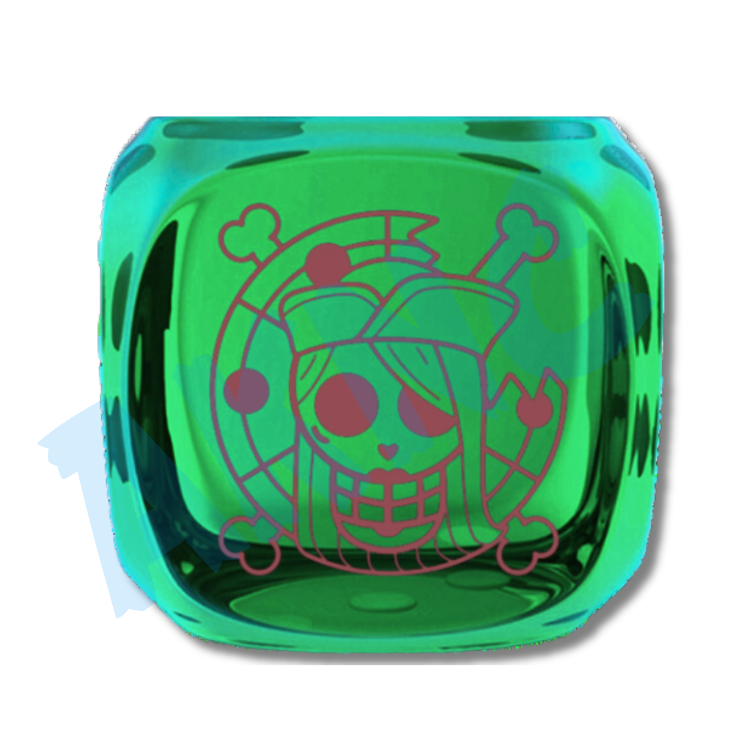 Jolly Roger Themed D6 Dice- Individual Dice
