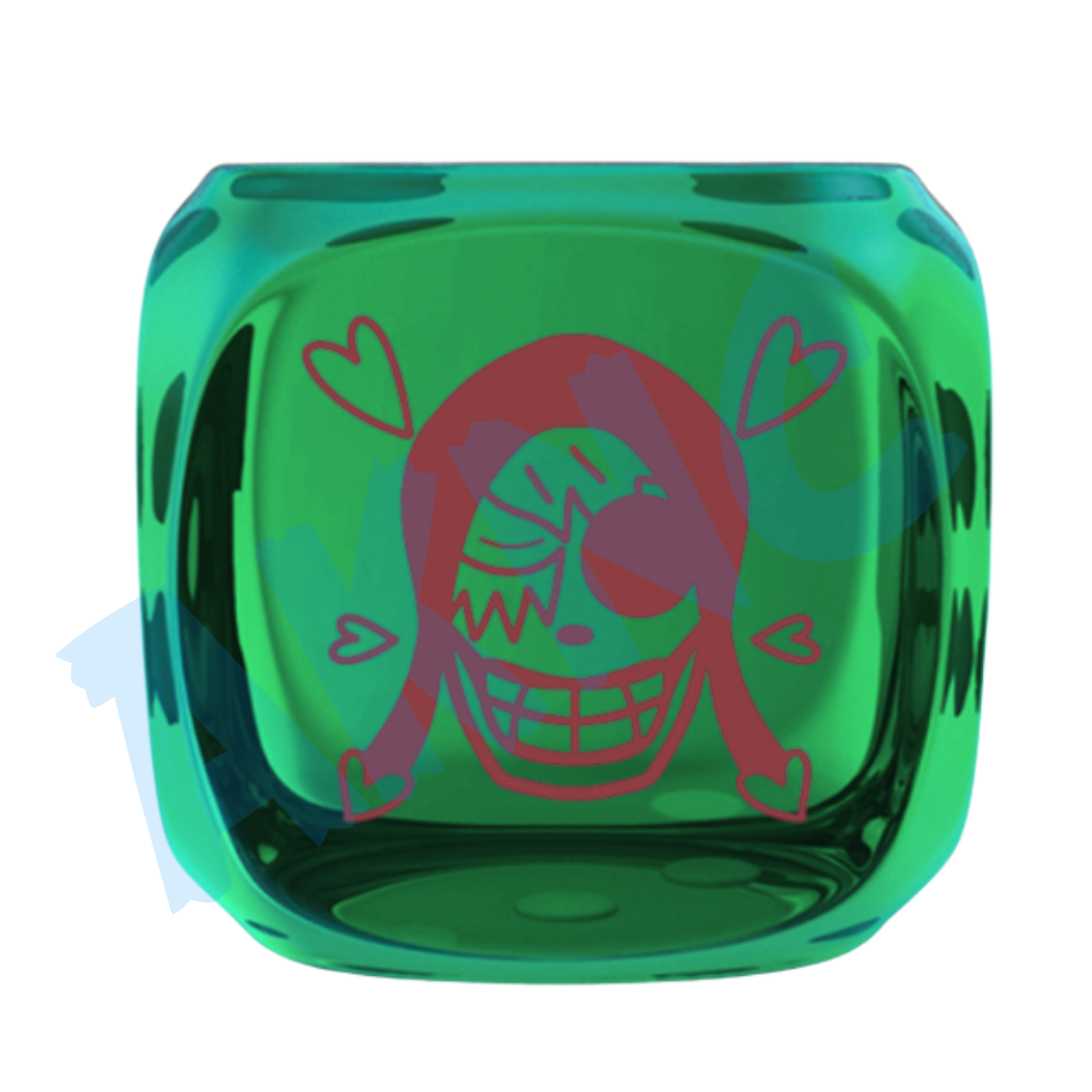 Jolly Roger Themed D6 Dice- Individual Dice
