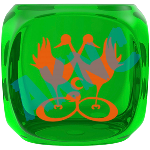 Jolly Roger Themed D6 Dice- Individual Dice