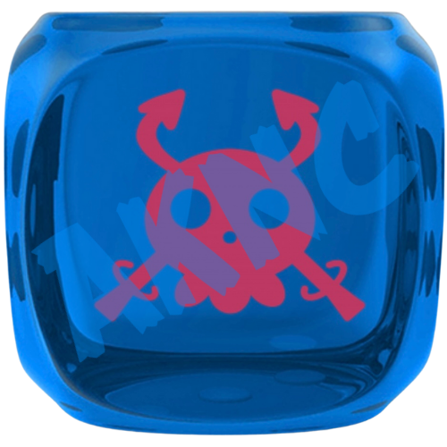 Jolly Roger Themed D6 Dice- Individual Dice