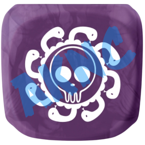 Jolly Roger Themed D6 Dice- Individual Dice