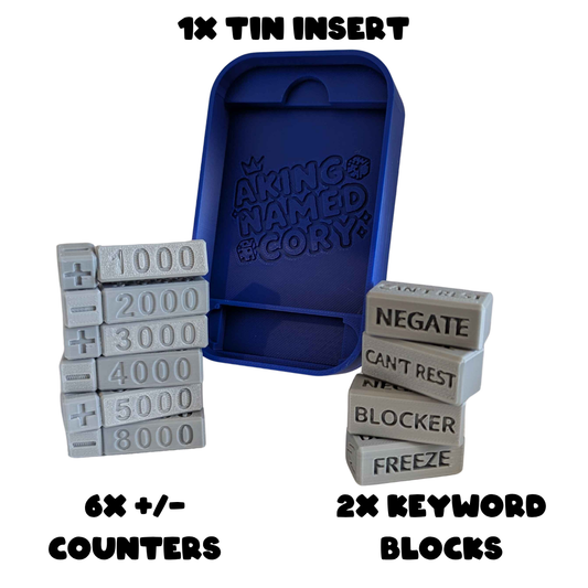 3D Printed OP Tin Insert set