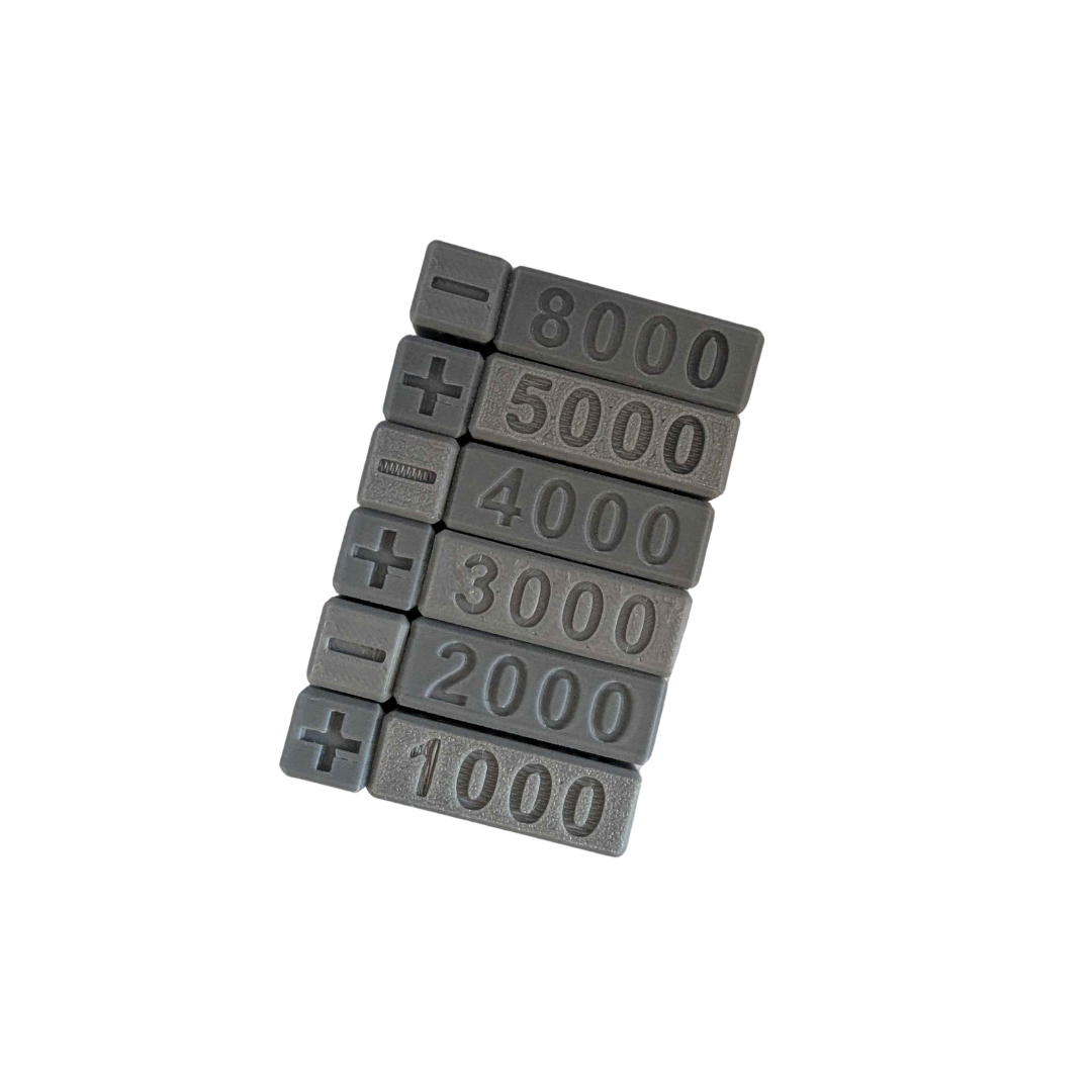 3D Printed OP Tin Insert set